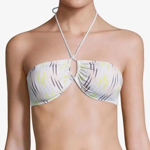 Eberjey Dream Catcher Cora Bikini Top Multi Sz M - Picture 3 of 8